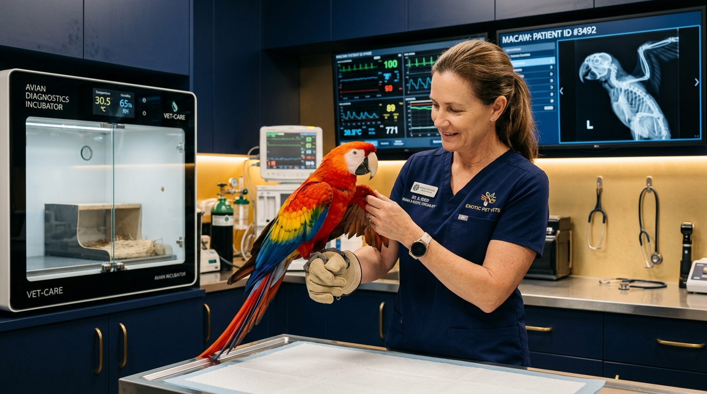 Medicina en Animales de Compañía No Convencionales (Fauna)